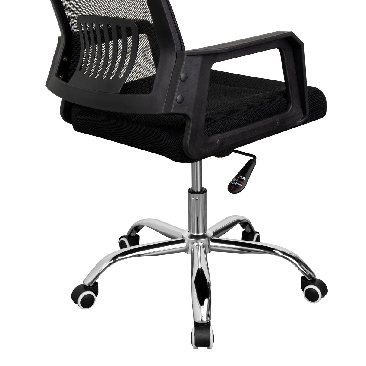 Silla de Oficina X57 Negro con Apoyabrazos, Soporte Lumbar y Apoya Cabezas