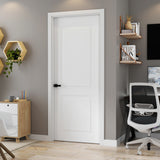 Puerta Prestige Blanco Almendra 80x200cm Prepintado sin Marco y sin Chapa - PUERTAS | Bylmo