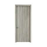 Puerta Gris 85x200cm Foil sin Marco y sin Chapa - PUERTAS | Bylmo
