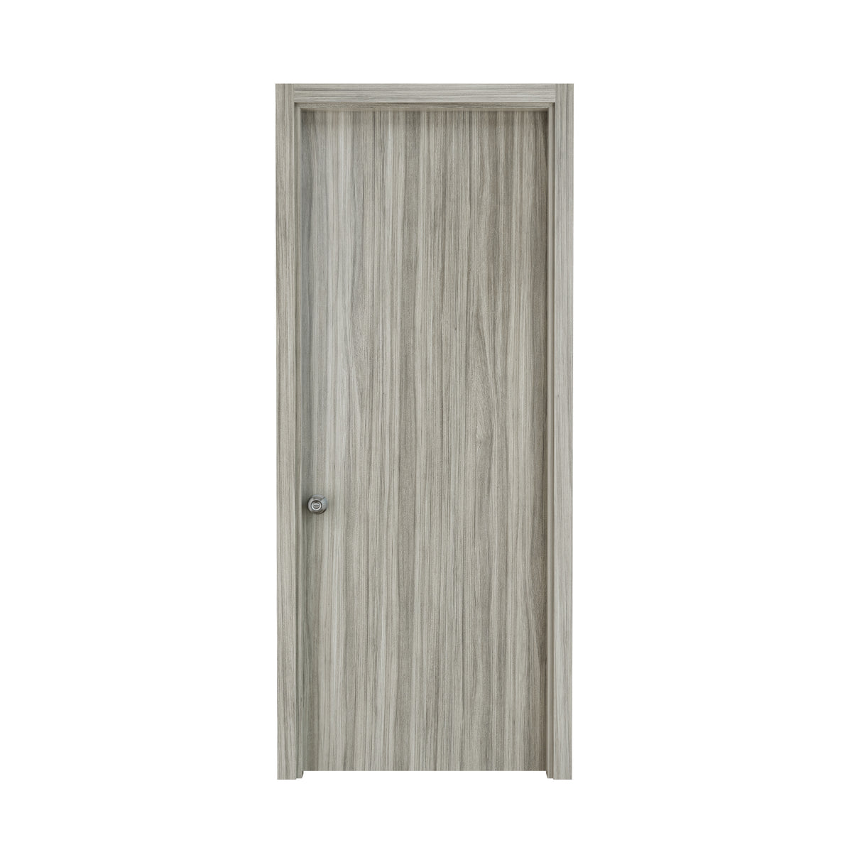 Puerta Gris 90x200cm Foil sin Marco y sin Chapa - PUERTAS | Bylmo