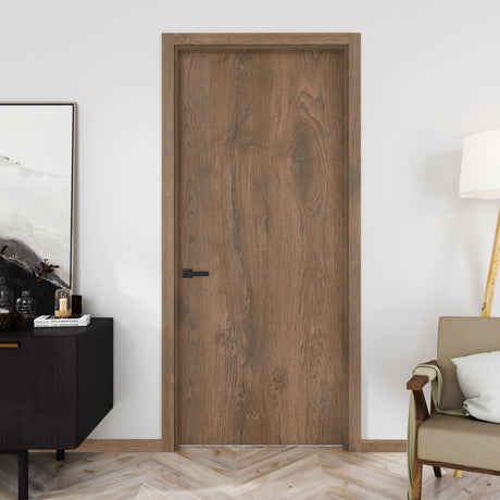 Puerta Bellota 90x225cm Melaminado sin Marco y sin Chapa - PUERTAS | Bylmo