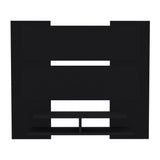 Panel de TV Elton Wengue 140x120cm para TV Hasta 60" Pulgadas y con Dos Compartimientos - MUEBLES DE TV | Bylmo