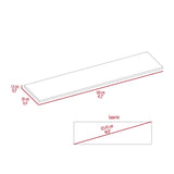 Caja Entrepaños organizadores x 6 Agave 120x29cm Rectangulares - REPISAS | Bylmo