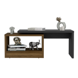 Mesa de Centro Kaia Wengue 100.2x40cm Rectangular con Compartimiento - MESAS DE CENTRO | Bylmo