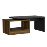 Mesa de Centro Kaia Wengue 100.2x40cm Rectangular con Compartimiento - MESAS DE CENTRO | Bylmo