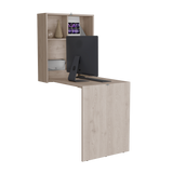 Escritorio Plegable Klapar Ceniza 60x72.7cm Flotante sin Cajones - ESCRITORIOS | Bylmo