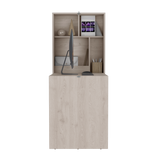 Escritorio Plegable Klapar Ceniza 60x72.7cm Flotante sin Cajones - ESCRITORIOS | Bylmo