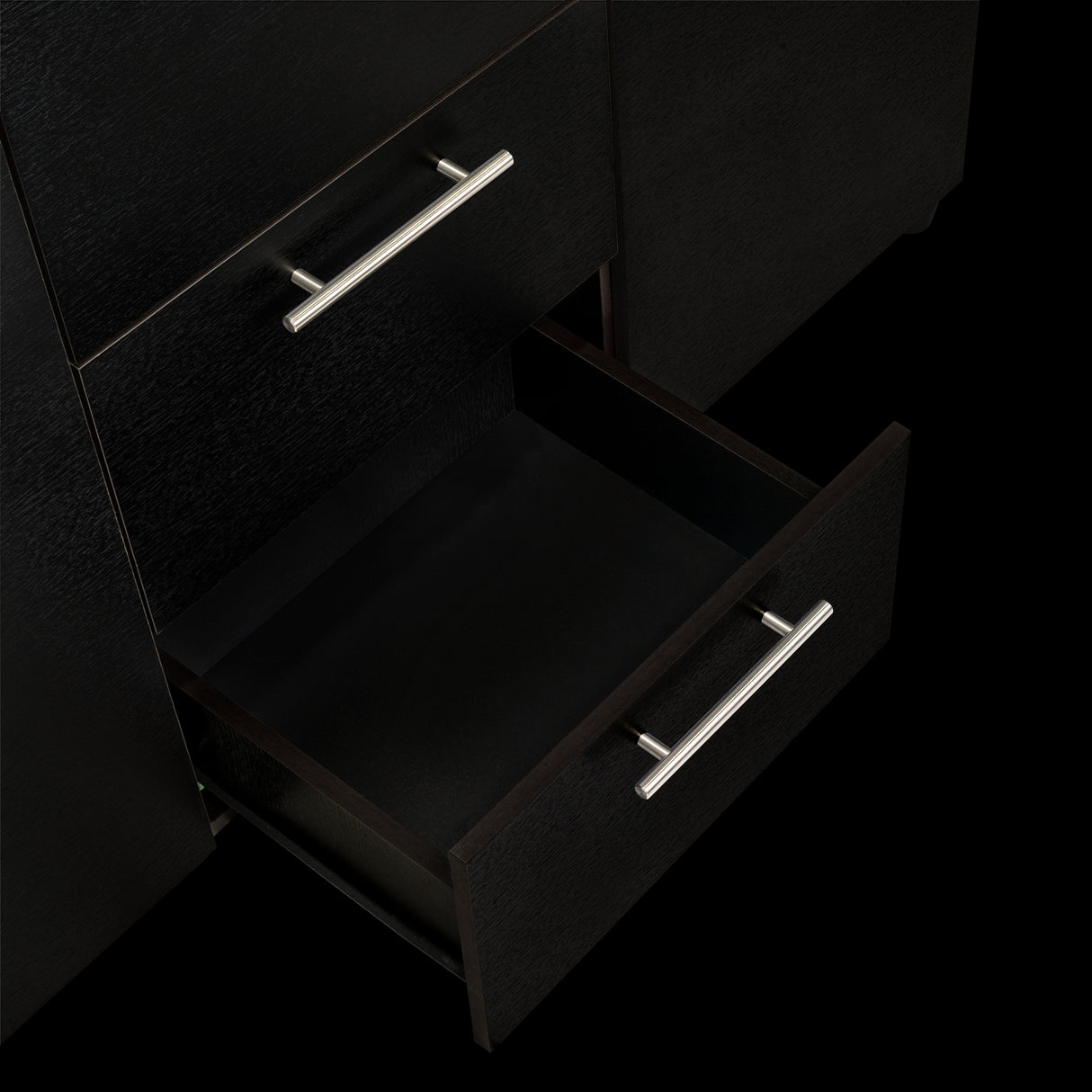 Closet Baru Wengue 135x180cm con Cuatro Puertas y con Dos Cajones - CLOSETS | Bylmo