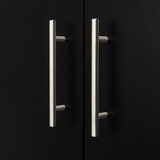 Closet Baru Wengue 135x180cm con Cuatro Puertas y con Dos Cajones - CLOSETS | Bylmo