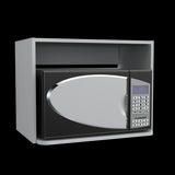 Mueble Auxiliar de Cocina Eco Blanco 60x45cm con Dos Compartimientos - BARRAS Y MUEBLES AUXILIARES | Bylmo