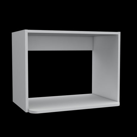 Mueble Auxiliar de Cocina Eco Blanco 60x45cm con Dos Compartimientos - BARRAS Y MUEBLES AUXILIARES | Bylmo