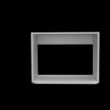 Mueble Auxiliar de Cocina Eco Blanco 60x45cm con Dos Compartimientos - BARRAS Y MUEBLES AUXILIARES | Bylmo