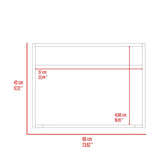Mueble Auxiliar de Cocina Eco Blanco 60x45cm con Dos Compartimientos - BARRAS Y MUEBLES AUXILIARES | Bylmo