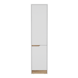 Alacena Soler Blanco 43x180cm con Dos Puertas - ALACENAS Y MUEBLES MICROONDAS | Bylmo