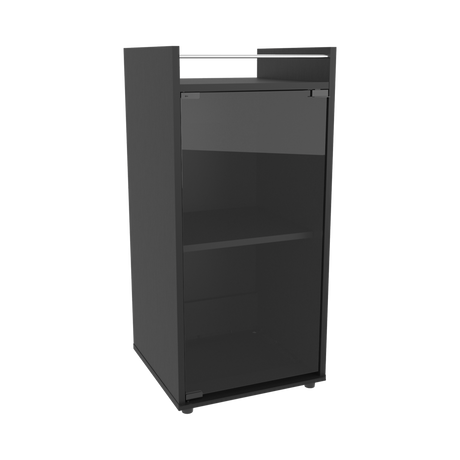 Mini Bar Theba Wengue 38.1x81.3cm con Dos Compartimientos y con Patas - BARES | Bylmo