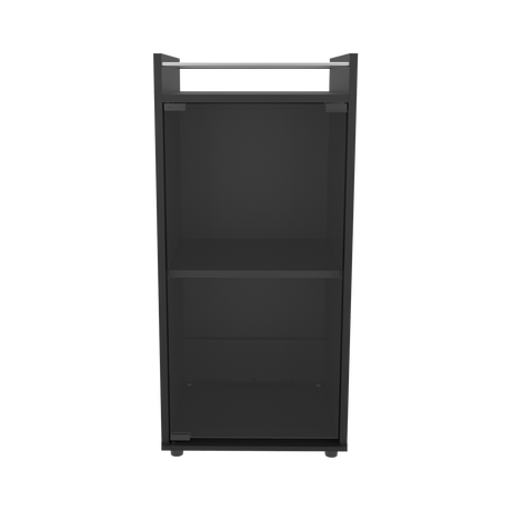 Mini Bar Theba Wengue 38.1x81.3cm con Dos Compartimientos y con Patas - BARES | Bylmo