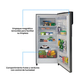 Nevera Challenger Lumina Gris Oscuro 60x132cm Frost De 239 Litros con Dispensador de Agua - NEVERAS | Bylmo