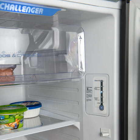 Nevera Challenger Lumina Gris Oscuro 60x172.5cm No Frost De 290 Litros con Dispensador de Agua - NEVERAS | Bylmo