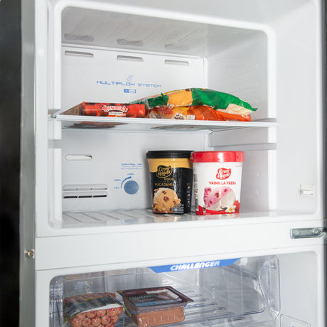 Nevera Challenger Lumina Gris Oscuro 60x172.5cm No Frost De 290 Litros con Dispensador de Agua - NEVERAS | Bylmo