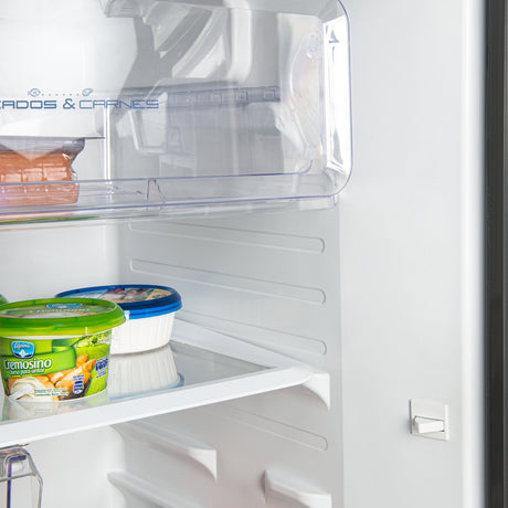 Nevera Challenger Lumina Gris Oscuro 60x179cm No Frost De 317 Litros con Dispensador de Agua - NEVERAS | Bylmo