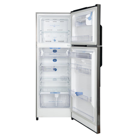 Nevera Challenger Lumina Gris Oscuro 60x179cm No Frost De 317 Litros con Dispensador de Agua