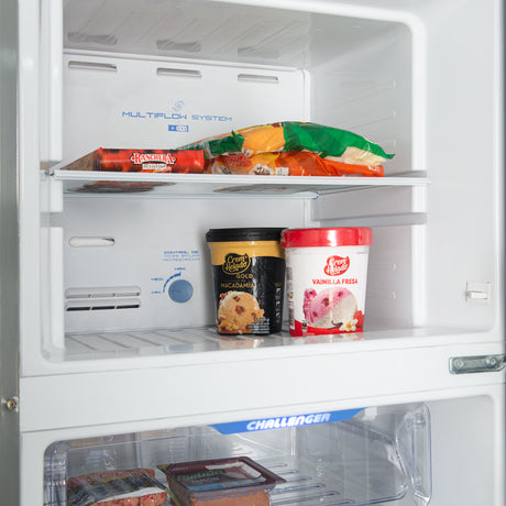 Nevera Challenger Lumina Gris Oscuro 60x179cm No Frost De 317 Litros con Dispensador de Agua - NEVERAS | Bylmo