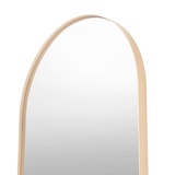Espejo de Baño Gate Beige Claro 50x3cm Ovalado con Marco En Pvc - ESPEJOS DE BANHO | Bylmo