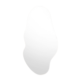 Espejo de Pared Praga Gris 50x1.9cm Asimetrico - ESPEJOS DE BANHO | Bylmo