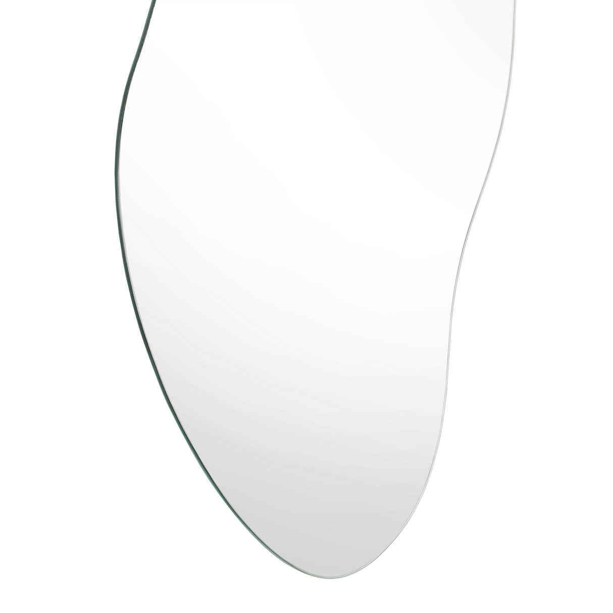 Espejo de Pared Praga Gris 50x1.9cm Asimetrico - ESPEJOS DE BANHO | Bylmo