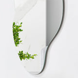 Espejo de Pared Praga Gris 50x1.9cm Asimetrico - ESPEJOS DE BANHO | Bylmo