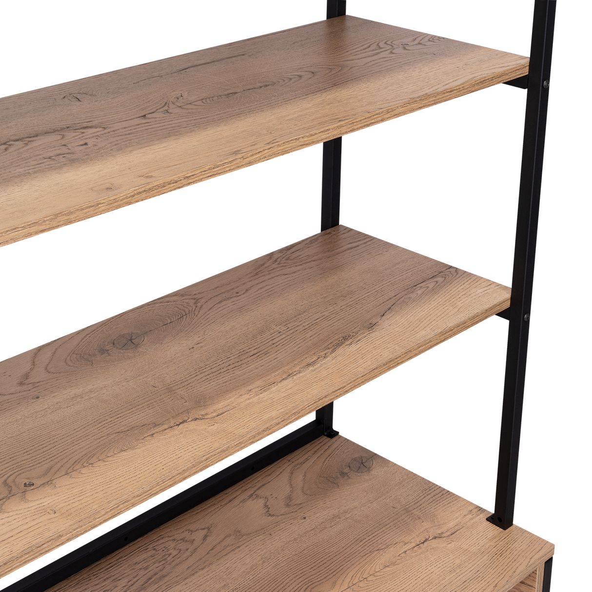 Estantería Wolfe Macadamia 100x205.2cm Rectangular con Nueve Compartimientos - BIBLIOTECAS Y ESTANTERIAS | Bylmo