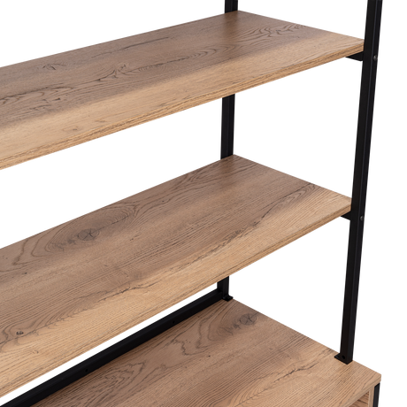 Estantería Wolfe Macadamia 100x205.2cm Rectangular con Nueve Compartimientos - BIBLIOTECAS Y ESTANTERIAS | Bylmo