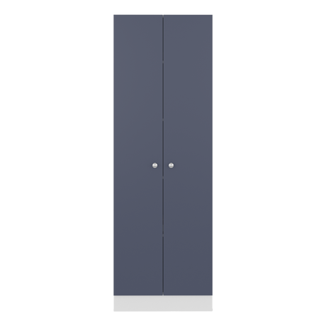 Alacena Blanco y Azul 60x180.6cm con Dos Puertas - ALACENAS Y MUEBLES MICROONDAS | Bylmo