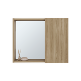 Gabinete de Baño Alessi Fresno 50.5x40.3cm con Espejo y con Un Entrepaño - GABINETES DE BANHO | Bylmo