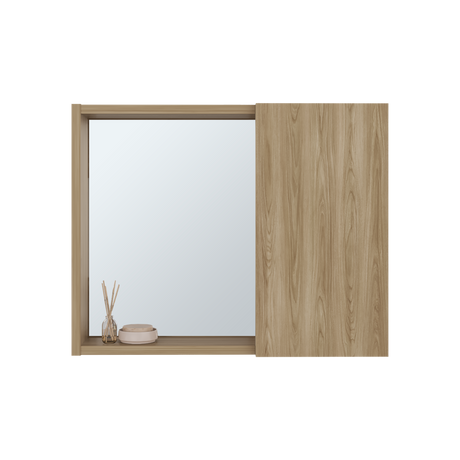 Gabinete de Baño Alessi Fresno 50.5x40.3cm con Espejo y con Un Entrepaño - GABINETES DE BANHO | Bylmo