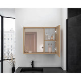 Gabinete de Baño Alessi Fresno 50.5x40.3cm con Espejo y con Un Entrepaño - GABINETES DE BANHO | Bylmo