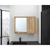 Gabinete de Baño Alessi Fresno 50.5x40.3cm con Espejo y con Un Entrepaño - GABINETES DE BANHO | Bylmo