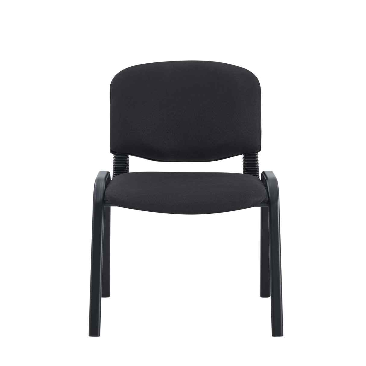 Silla Interlocutora BM 1122 Negro 54x77cm con Espaldar y con Asiento Rectangular - SILLAS Y BUTACOS | Bylmo