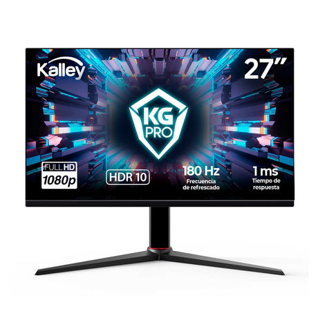Monitor Gamer Kalley 27" Pulgadas Negro 61.3x49.5cm Full Hd 1080P LED con Tecnologia VA - MONITORES | Bylmo