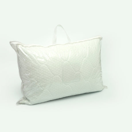 Almohada Acolchada Blanco 50x70cm de Microfibra Suave Multipostura - ALMOHADAS | Bylmo