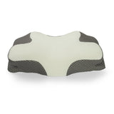 Almohada Ergo Comfort Gris y Negro 60x34cm de Espuma De Poliuretano Medio Para dormir Boca Arriba Y De Costado - ALMOHADAS | Bylmo