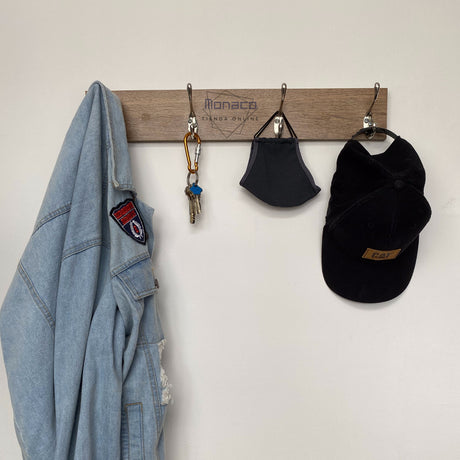 Perchero Amaretto 50x8cm de Pared - PERCHEROS | Bylmo