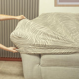 Protector de Sofá Beige 130x70cm de Dos Puestos y Protege Apoyabrazos - PROTECTORES DE SOFA | Bylmo