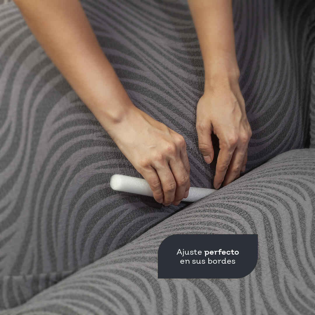 Protector de Sofá Negro 130x70cm de Dos Puestos y Protege Apoyabrazos - PROTECTORES DE SOFA | Bylmo