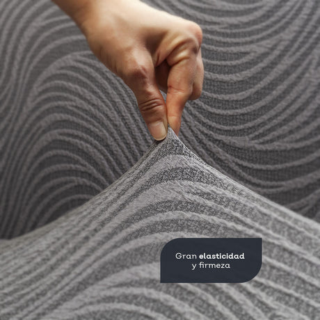 Protector de Sofá Negro 130x70cm de Dos Puestos y Protege Apoyabrazos - PROTECTORES DE SOFA | Bylmo