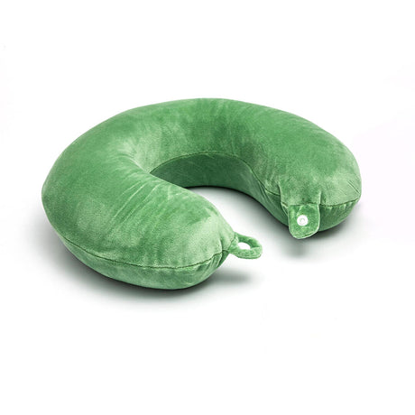 Almohada de Viaje Verde 30x30cm Suave Fondo Entero - ALMOHADAS DE VIAJE | Bylmo