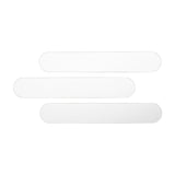 Set X 3 Espejos de pared Estambul Gris 120x20cm Ovalado sin Marco - ESPEJOS DE PARED | Bylmo