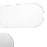 Set X 3 Espejos de pared Estambul Gris 120x20cm Ovalado sin Marco - ESPEJOS DE PARED | Bylmo