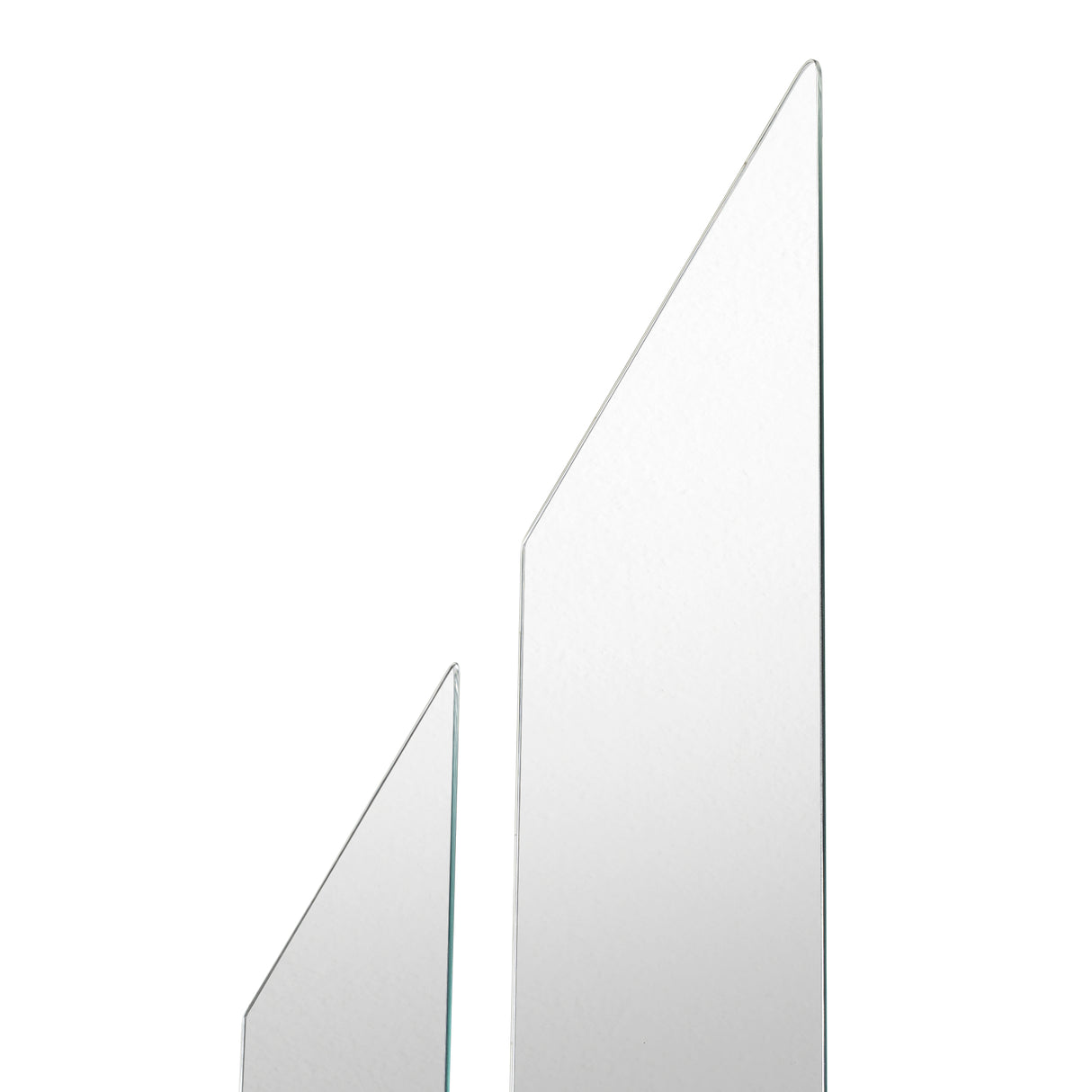 Set X 3 Espejos de pared Ottawa Gris 20x120cm Asimétrico sin Marco - ESPEJOS DE PARED | Bylmo