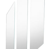 Set X 3 Espejos de pared Ottawa Gris 20x120cm Asimétrico sin Marco - ESPEJOS DE PARED | Bylmo